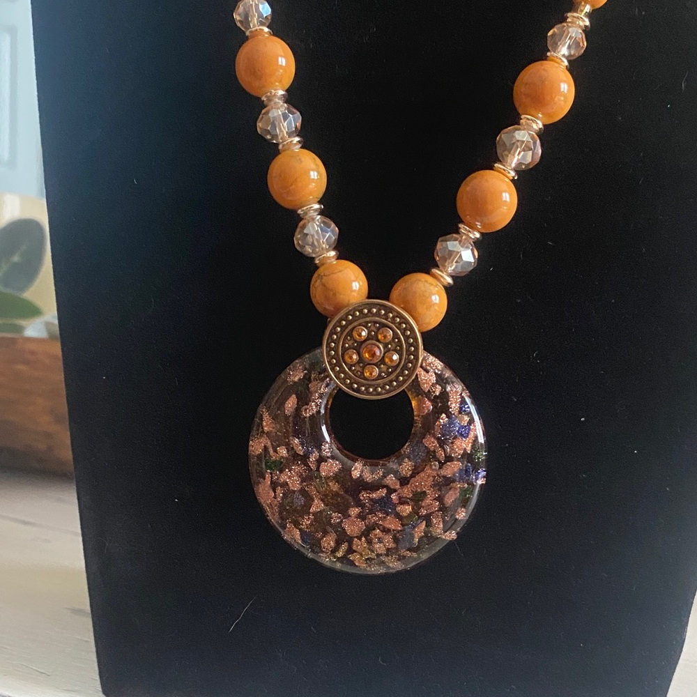 Fall Statement Necklace - image 2